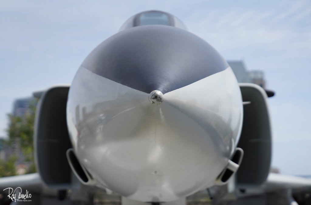F4 Phantom on a sunny day in San Diego on the U.S.S. Midway non-edited